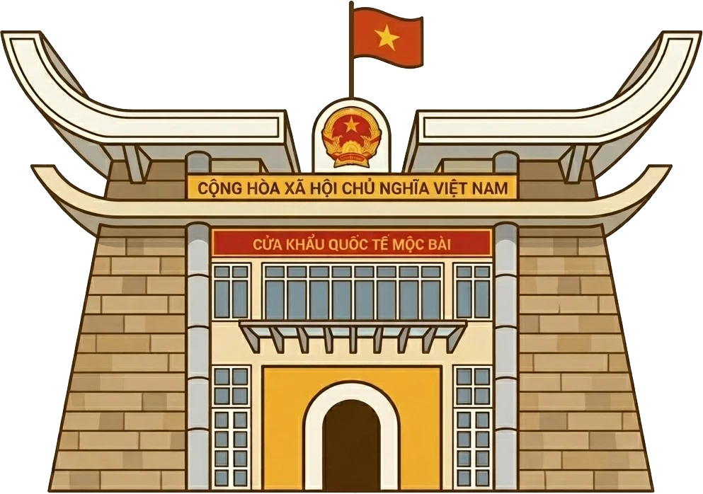 Nha Trang → Moc Bai border crossing route